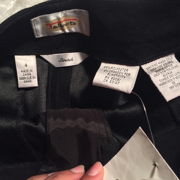 ๐NWT Talbots Velour Stretch Pants๐ - Picture 3 of 7